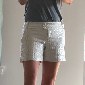 The Limited Cassidy Fit Metallic Design Shorts